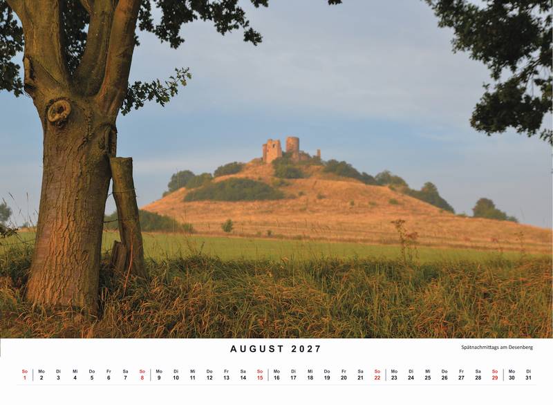 Kalender 2027 - DIN A3 Querformat