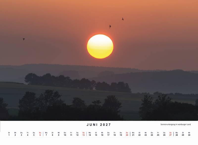 Kalender 2027 - DIN A3 Querformat