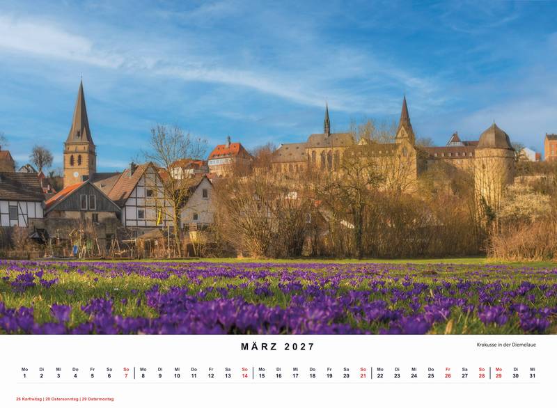 Kalender 2027 - DIN A3 Querformat