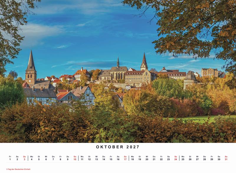 Kalender 2027 - DIN A3 Querformat