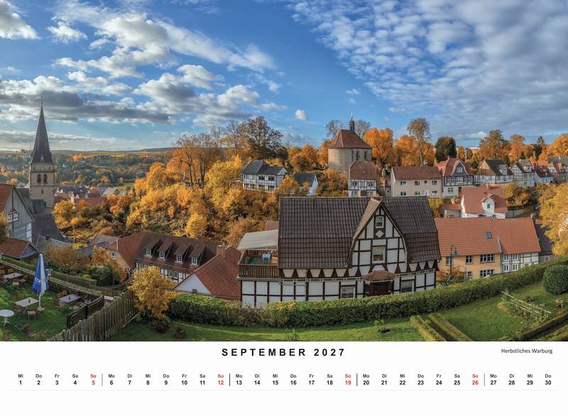 Kalender 2027 - DIN A3 Querformat