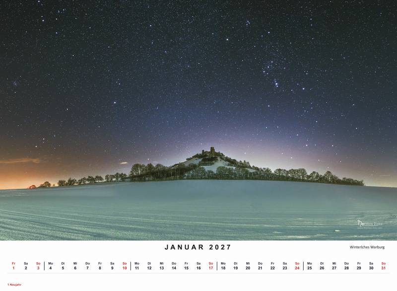 Kalender 2027 - DIN A3 Querformat