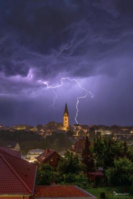 Gewitter über Warburg