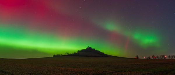 Polarlichter über dem Desenberg