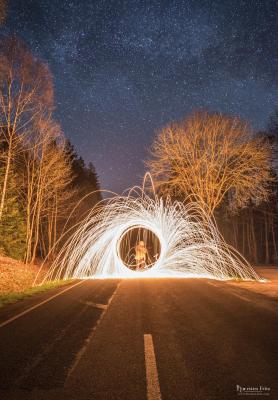 Lightpainting -Sternenhimmel - von Thorsten Fritz