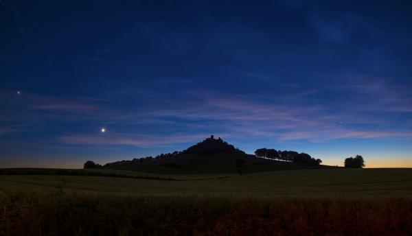 Blaue Stunde am Desenberg