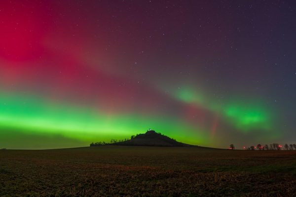 Polarlichter über dem Desenberg