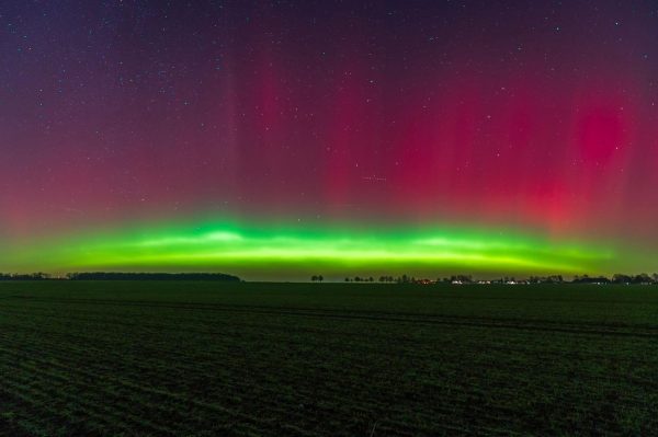 Polarlichter über dem Desenberg