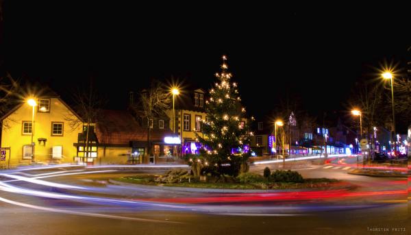 Kreisel zur Weihnachtszeit         